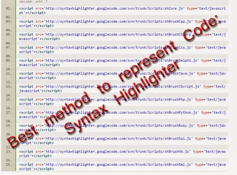 Integrate Syntax highlighter in 5 mins to your Blog ... - 764 x 565 jpeg 89kB